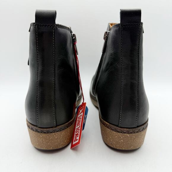 PIKOLINOS Womens Granada W0W-8988 Bootie EU 41 US 10-10.5 Black Leather NIB - Picture 10 of 14